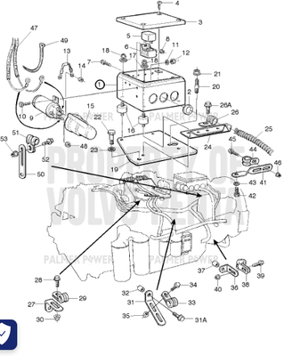 Order VOLVO PENTA 965537 Bracket