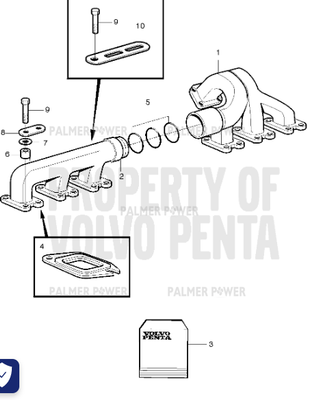 Order VOLVO PENTA 966717 Tab Washer Order VOLVO PENTA 966717 Tab Washer