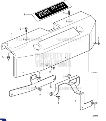 Order VOLVO PENTA 971368 Six Point Socket Screw