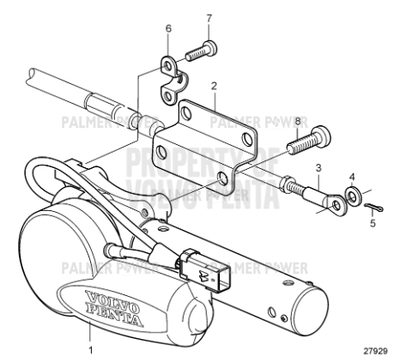 Order VOLVO PENTA 973155 Six Point Socket Screw
