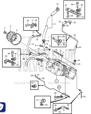Order VOLVO PENTA 979270 Hose Nipple