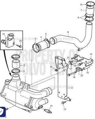 Order VOLVO PENTA 980614 Clamp