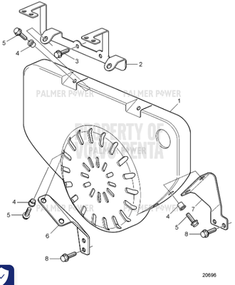 Order VOLVO PENTA 984813 Flange Screw