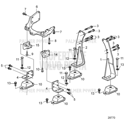 Order VOLVO PENTA 984868 Flange Screw