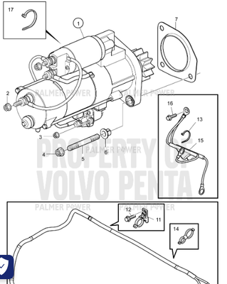 Order VOLVO PENTA 984948 Clamp