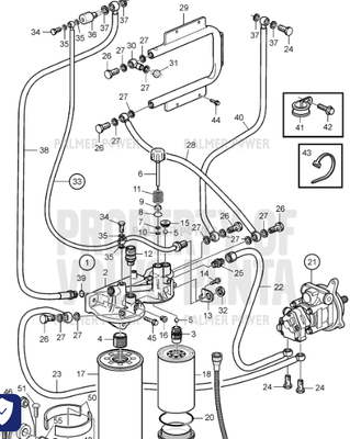Order VOLVO PENTA 990494 Wing Screw