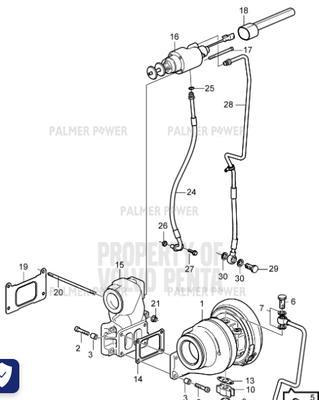 Order VOLVO PENTA 994627 Spacer Sleeve