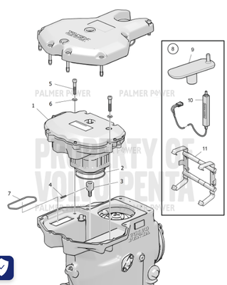 Order VOLVO PENTA 994932 Six Point Socket Screw