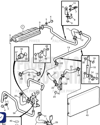 Order VOLVO PENTA 9956174 Connection Flange