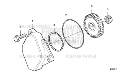 Order VOLVO PENTA 996056 Flange Screw