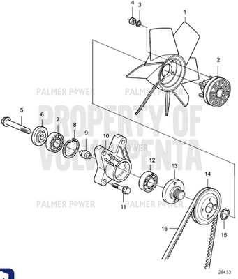 Order VOLVO PENTA 996518 Ball Bearing