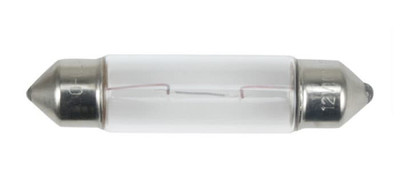 PERKO 0067-DP2-CLR  Festoon Bulb 10W 24V .42A (2 P