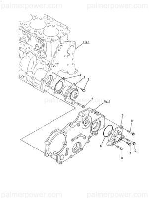 Order YANMAR 119000-32020 Gasket Pump