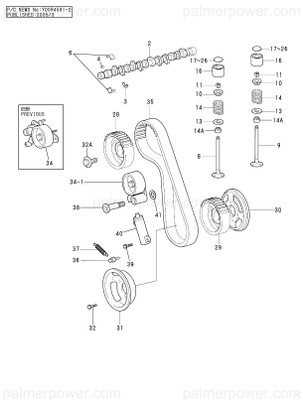 Order YANMAR 119770-91030 Seal Valve Stem