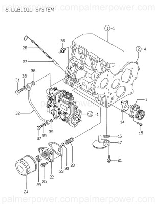 YANMAR 129150-42059 Gasket | PalmerPower