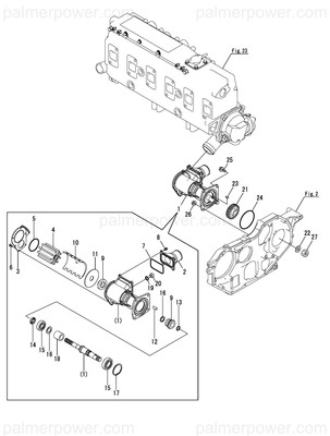 YANMAR 128995-42501 Pump Assy, Water | PalmerPower