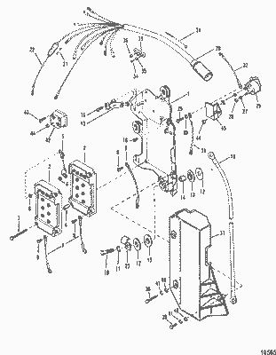 Order MERCURY 96220A 4 Harness, Engine (Use W/Rectifier)
