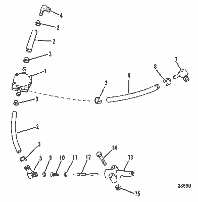 Order MERCURY 22833 Adaptor, Check Unit
