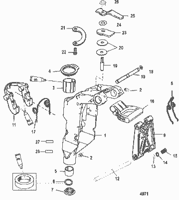 Order MERCURY 40011126 Screw, (M6 X 13) Stainless Steel