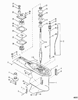 Order MERCURY 54925 Seal, Oil, Gear Housing Order MERCURY 54925 Seal, Oil, Gear Housing