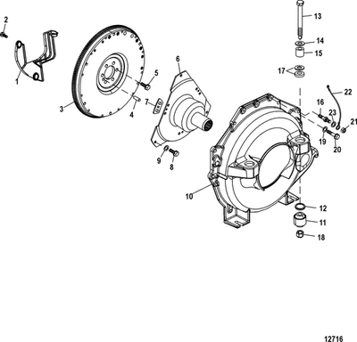Order MERCURY _ 62826T06 _ Cable Assembly, Ground (13.00 Inches) Black