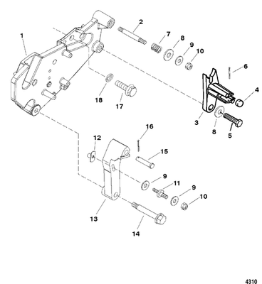 Order MERCURY _ 68402 _ Pin, (.250 X 1.13), Clevis