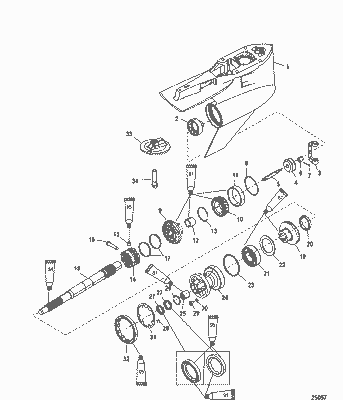 Order MERCURY 815565 Seal, Oil