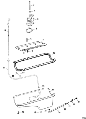 Order MERCURY _ 861942T9 _ Dipstick, Oil Level