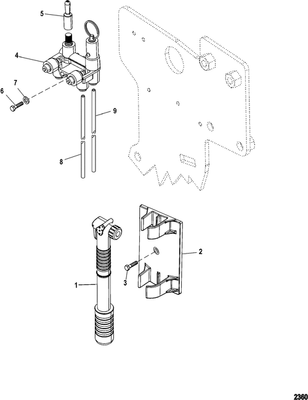 Order MERCURY _ 863057 _ Pump, Bracket Assembly
