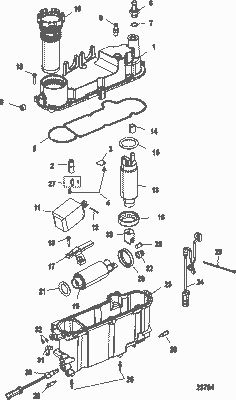Order MERCURY 889317T1 Cover Kit