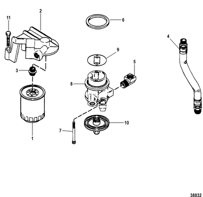 Order MERCURY _ 44387 _ Screw, (.376-16 X 6.750)
