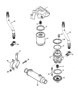 Order MERCURY _ 9235769 _ Hose,Oil-Adaptor (44")  Mr