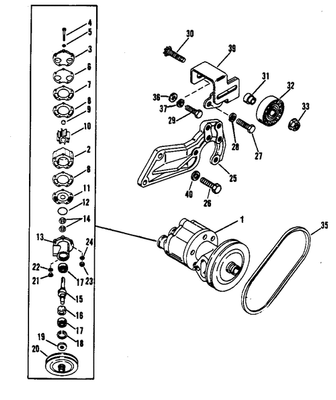 Order MERCURY _ 39001 _ Screw (5/16-18 X 4-1/2")