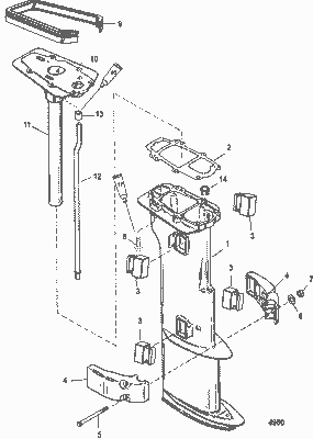 Order MERCURY 40092 38 Screw, (M6 X 80)