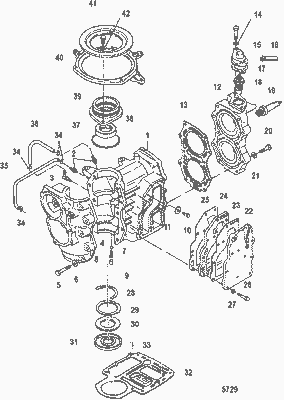Order MERCURY 803663020 Gasket