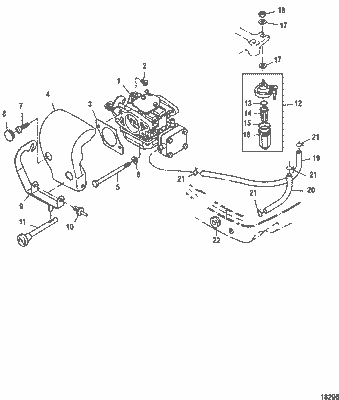 Order MERCURY 803697 Silencer, Air