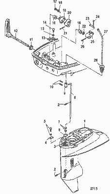 Order MERCURY 803763 Lever, Shift Order MERCURY 803763 Lever, Shift