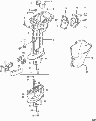Order MERCURY 803776005 Bracket, Port