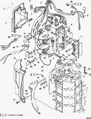 Order MERCURY 8042903 Harness Assembly