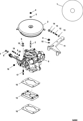 Order MERCURY _ 805489T _ Bracket