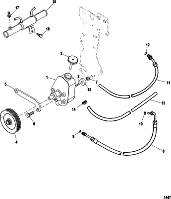 Order MERCURY _ 80622236 _ Pressure Hose