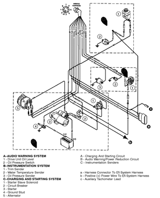 Order MERCURY _ 806656A6 _ Wiring Harness-Engine