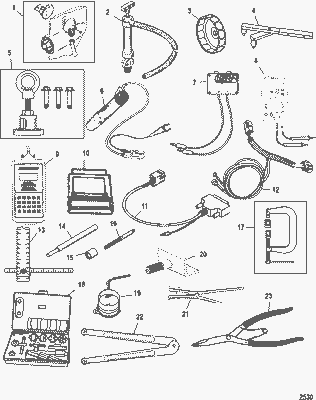 Order MERCURY 809496A 1 Installer Tool, Valve Guide Bushing
