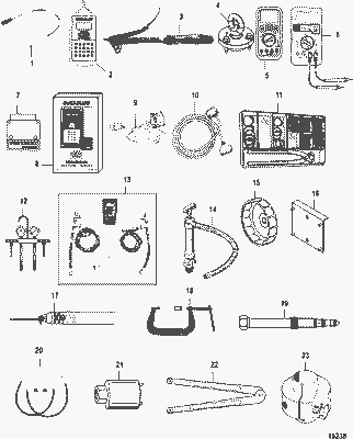 Order MERCURY 822560A13 Harness Assembly, Diagnostic Tester