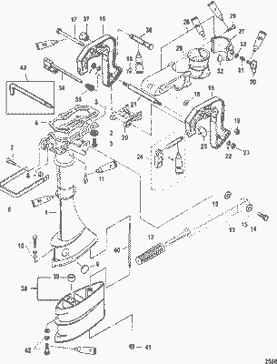 Order MERCURY 823044 1 Stud (3.3 Hp)