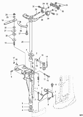Order MERCURY 853722024 Nut