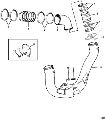 Order MERCURY _ 866002A01 _ Elbow