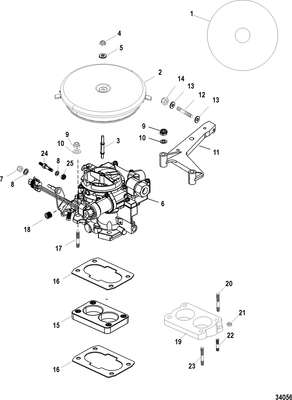 Order MERCURY _ 866143A03 _ Carburetor