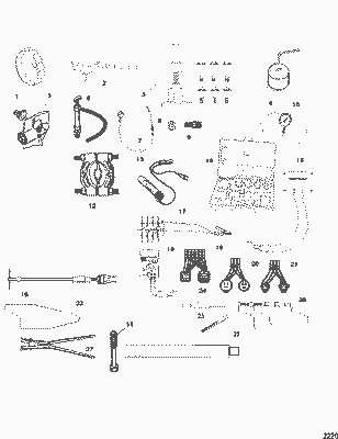 Order MERCURY 875216 Holder Tool, Brush