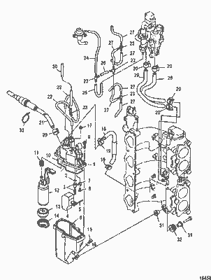 Order MERCURY 881554 Hose
